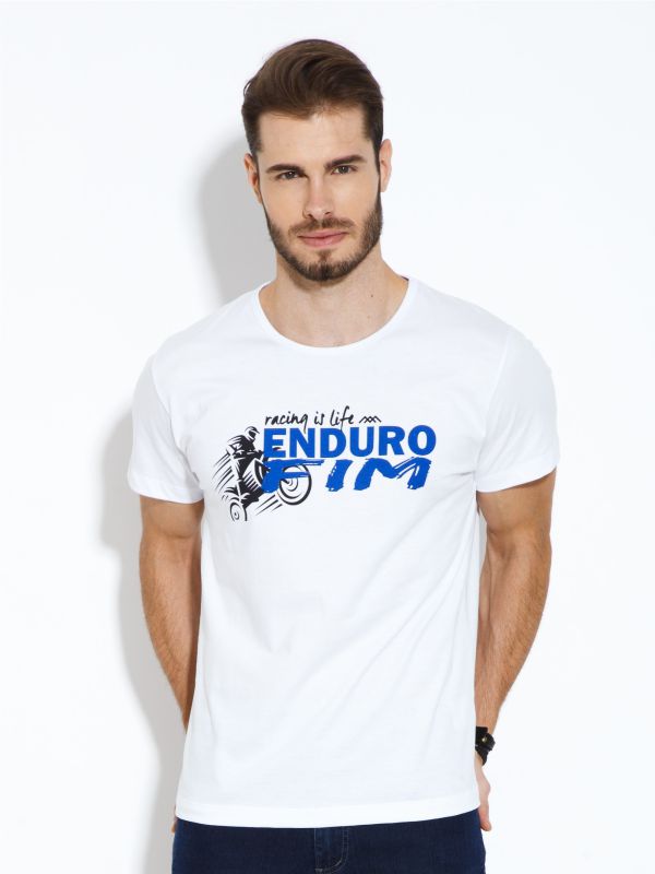 T-shirt malha Enduro Fim